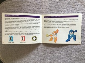 Mega Man 3 Nintendo NES Authentic Cart and Instruction Manual - Tested/Authentic