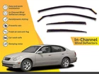 Wind Deflectors In Channel For Lexus GS300 1998-2004 Sedan Sun Visors Rain Guard