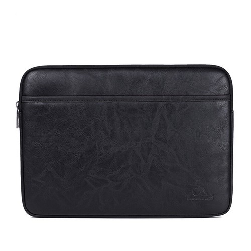 Custodia custodia per laptop in pelle poliuretano cover borsa per computer 13""14""15"" custodia per PC per Mac Dell - Foto 2 di 10