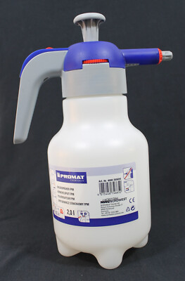 Hochwertiger PROMAT 2 Liter  Drucksprüher mit FPM-Dichtungen + Sicherheitsknopf 