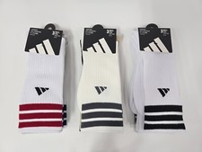 Adidas Mens Cushioned Arch Compression Climacool Socks 3 Pack Size 6-12 NWT