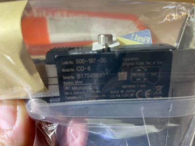 Mitutoyo 500 &ndash; 197 &ndash; 30 Series 500 AOS Absolute Digimatic Pinza Con Tecnologia Esclusiva Assoluta Decodifica 0 203cm0mm 200mm Range 65981674