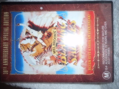 BLAZING SADDLES DVD ,MEL BROOKS