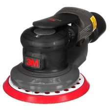 3M Xtract Pneumatic Random Orbital Sander, 88941, 5 in, Central Vacuum