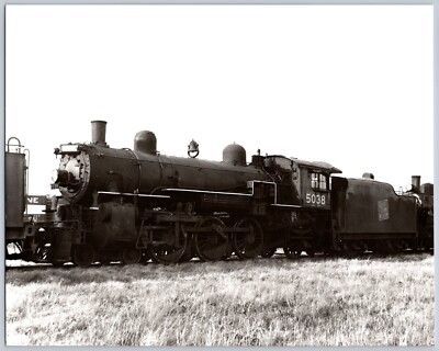 Grand Trunk Western Railroad 4-6-2 Steam Locomotive  - 8 x 10 Inches