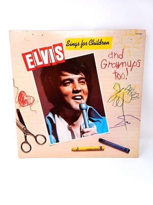 Elvis Sings for Children and Adults Too w/greeting card insert