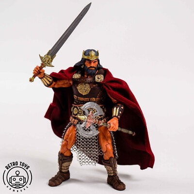KING CONAN MEZCO ONE:12 Collective Conqueror The Barbarian Frank Frazetta