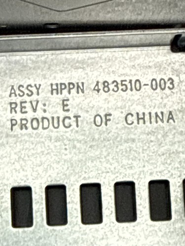 HP Z800 Z820 Slot-Load DVD DL-84ASH Drive 483510-003 + Carrier & Cables OEM - Picture 6 of 7