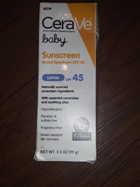 cerave mineral baby sunscreen spf 45