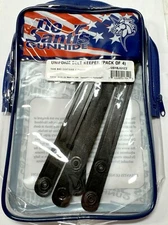 Desantis (Pack of 4) **Gold Snap Buttons** Leather Keepers (USA)