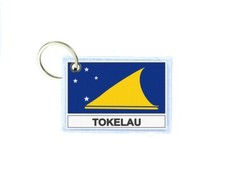 Keychain Double-Sided Flag TK TOKELAU