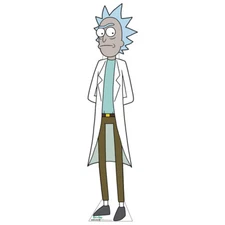 RICK SANCHEZ "Rick & Morty" Lifesize CARDBOARD CUTOUT Standup Standee Poster