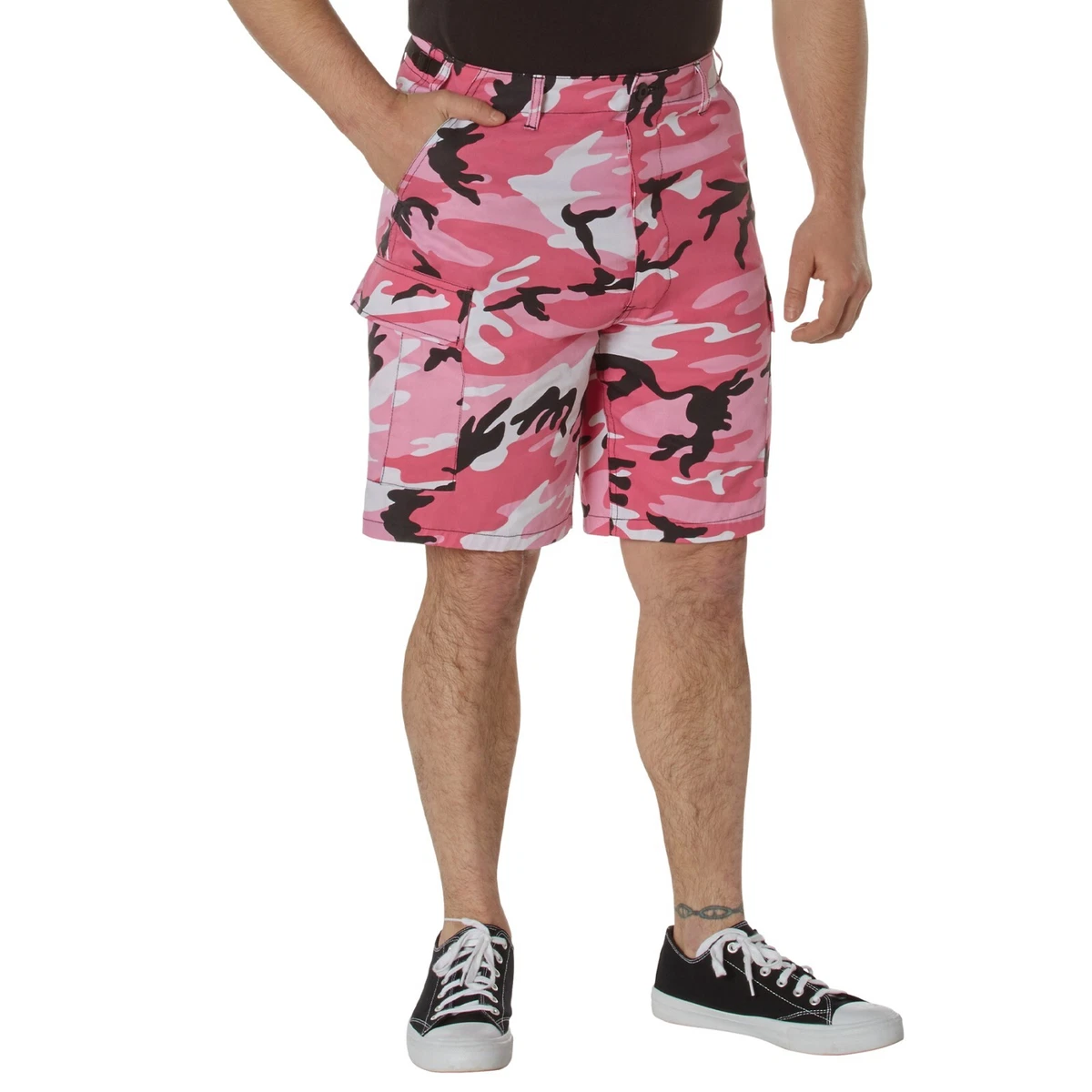 Mens pink camo best sale shorts
