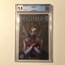 Coyotes #1 Comic CGC 9.8 Optioned for Movie JORDAN PEELE SELENA GOMEZ RARE-HTF