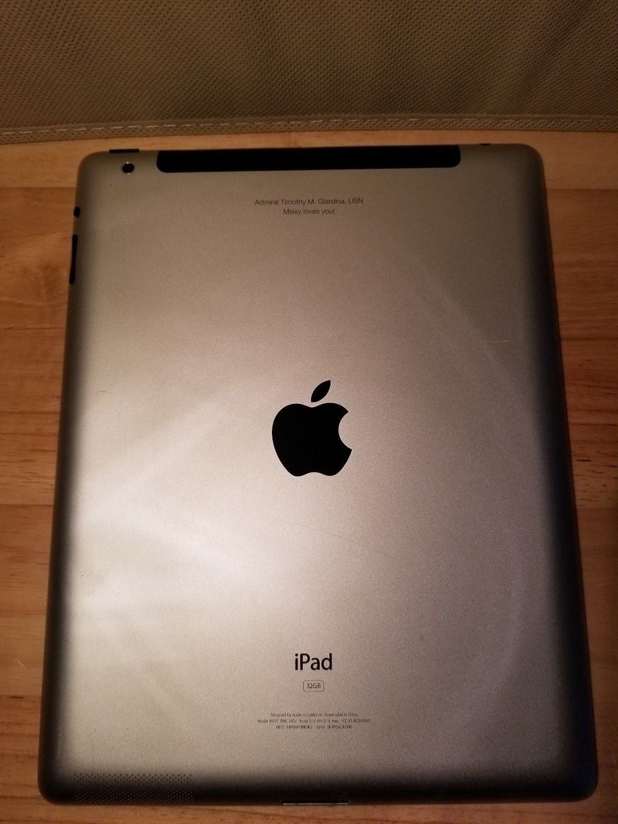iPad2 32GB ロックボタン不良 Original OEM Apple iPad 2 32GB WIFI Ver Back Door Cover Case