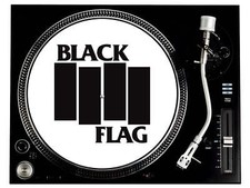 Black Flag Slipmat White 