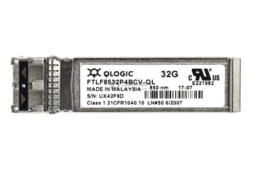 FTLF8532P4BCV-QL QLOGIC 32G 850NM TRANSCEIVER - Photo 2/6