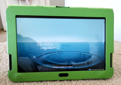 SAMSUNG GALAXY TABLET GT-P7510 16GB Wi-Fi 10.1'' METALLIC GRAY 2018 (WORKS GREAT)