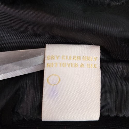 Chaqueta para mujer Caprice cremallera frontal cuero piel de cordero manga larga negra talla L - Imagen 10 de 12
