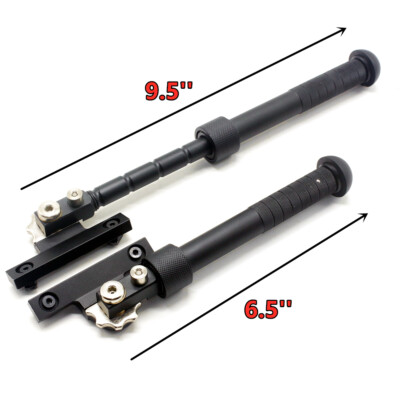 V8 Bipod met 360 graden rotatie, verstelbaar statief met Picatinny-rail