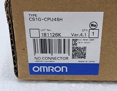 CS1G-CPU45H v4.1 | Omron PLC CPU Unit | eBay