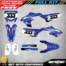 Custom graphics for Yamaha YZ 65 TORNADO STYLE full sticker kit decals 