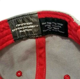 Nintendo NES Snapback Baseball Hat Cap One-Size Gray Retro Video Game Controller