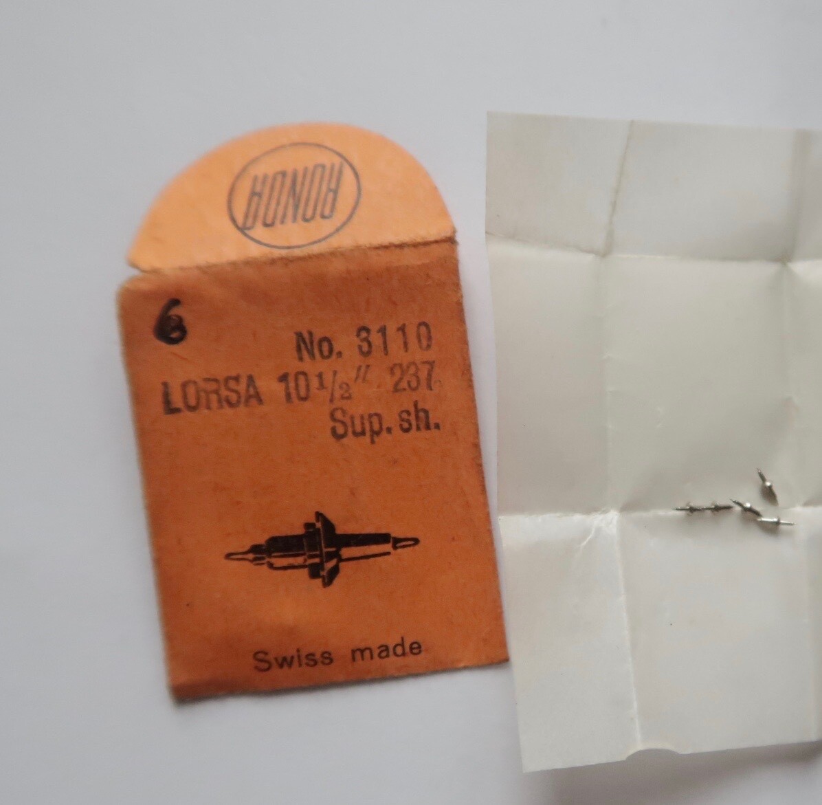 Axe De Balancier Ronda N°3110 Pour Lorsa Ou HS 237 - Neuf Sans Emballage