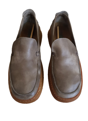 Camper Women's Loafers Slip On Gray Leather Comfort Shoes 2526 Size 11M EU 41 - Picture 5 of 12