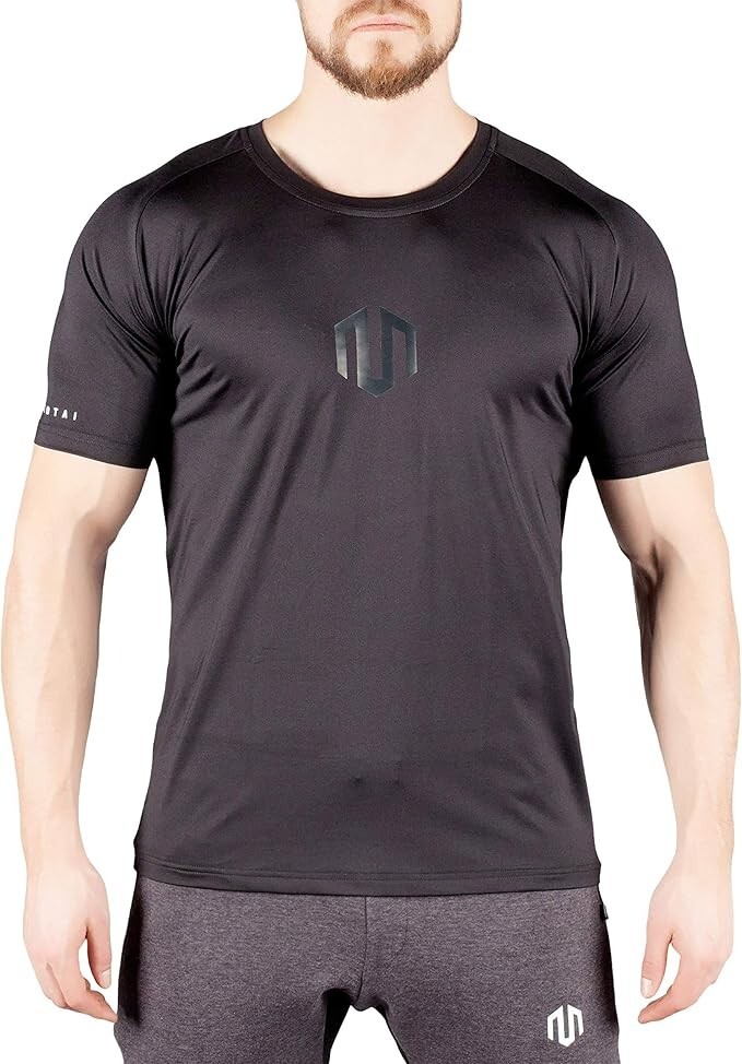 Футболка MOROTAI Endurance Mesh Shirt 20 Herren для фитнеса - Спортивная рубашка Kurzarm Lau 5690₽