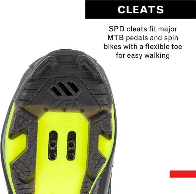  Louis Garneau, Men's Multi Air Flex II Bike Shoes for  Commuting, MTB and Indoor Cycling, SPD Cleats Compatible with MTB Pedals :  Clothing