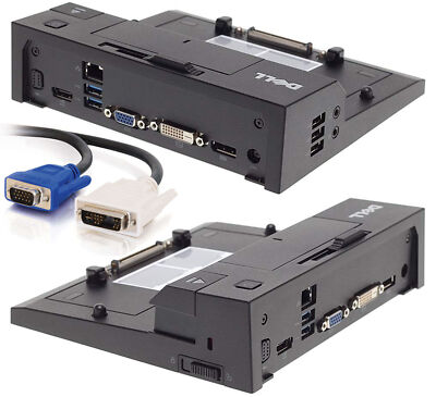 DELL E-PORT PORT REPLICATOR K07A USB 3.0 LATITUDE E6530 E6540 E7240 E7440 DOC24