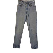 Vintage Levi's 512 Slim Fit Straight Leg Jeans Size: 8