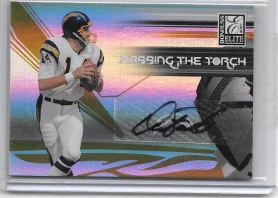 DAN FOUTS 2007 DONRUSS ELITE PASSING THE TORCH CERTIFIED AUTOGRAPH#/99