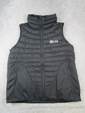 Lululemon Vest Womens 9 Black Insulated Puffer Logo