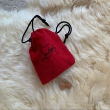 NEW Christian Louboutin Replacement Heel Nude Beige Bieg Protector Caps Tips 7mm