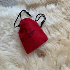 NEW Christian Louboutin Replacement Heel Nude Beige Bieg Protector Caps Tips 7mm