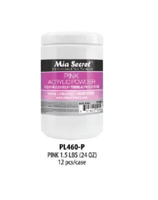 Mia Secret Professional Nail System Pink Acrylic Powder 24 oz