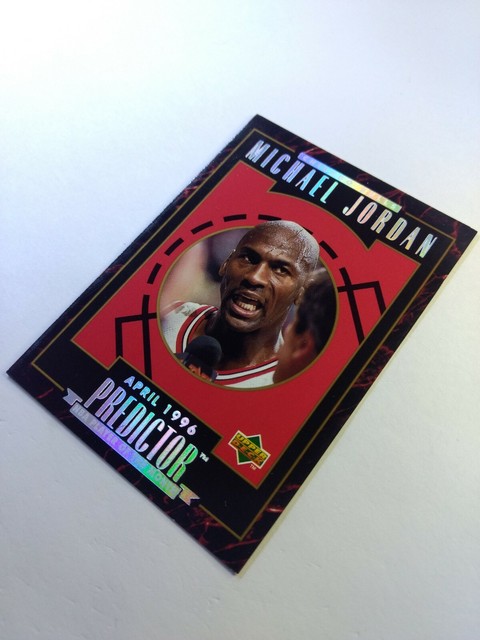 1995 96 Upper Deck Predictor Michael Jordan R5 April 96 POM 
