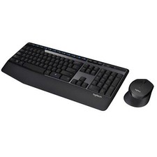 Logitech MK345 Wireless Keyboard and Mouse Combo Black 4 Pack Full Size Set