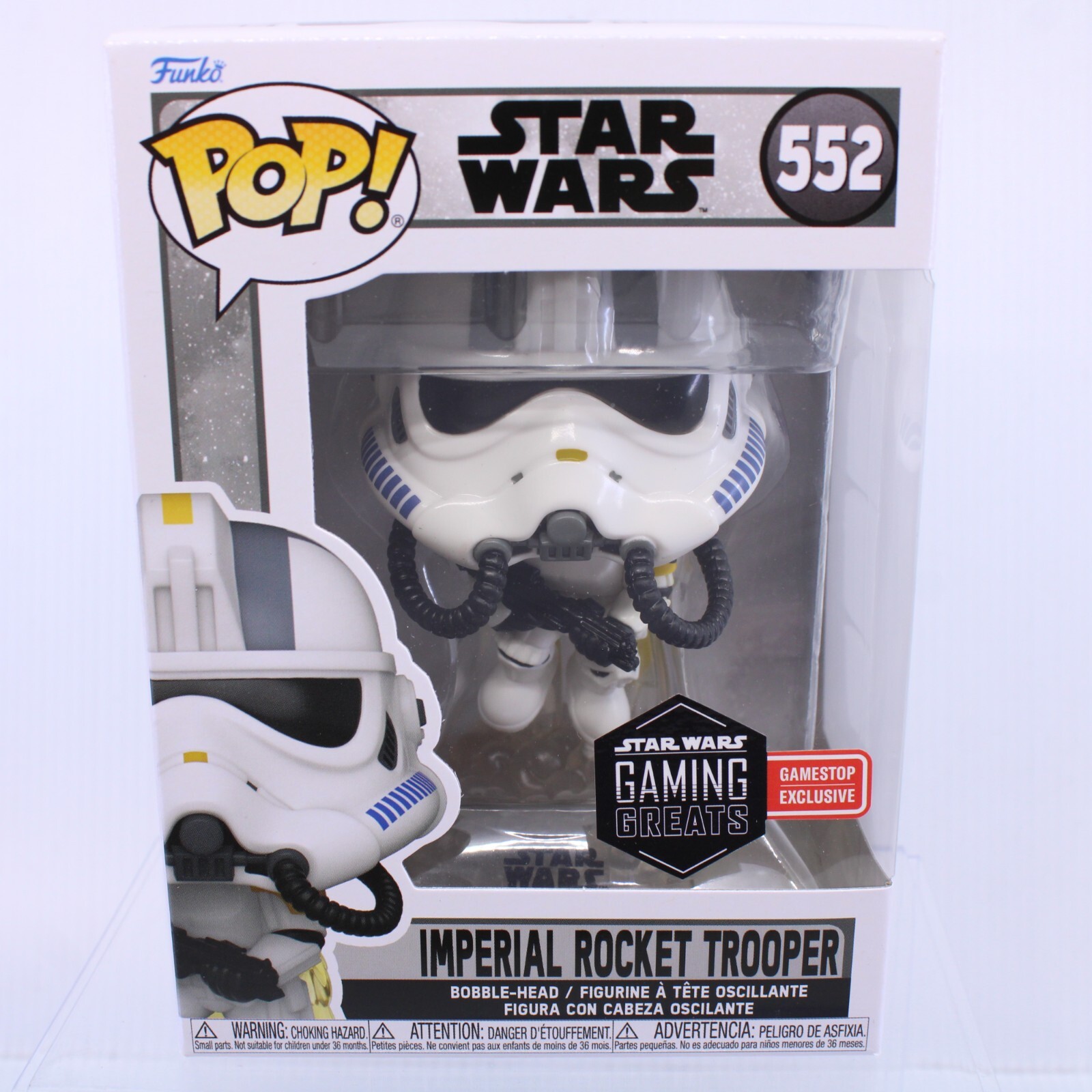 Sale F2 Funko Pop Star Wars Gamestop Exclusive Vinyl Figure Imperial Rocket Trooper