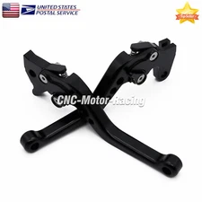A Pair For Yamaha YZF R1 2002-2003 R6 1999-2004 CNC Brake Clutch Levers Short