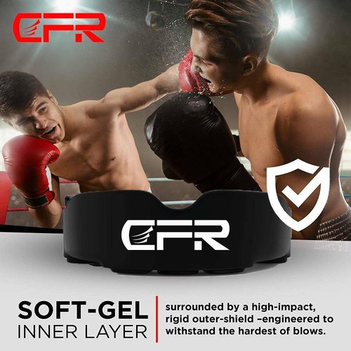 Mouth Guard Teeth Protection Football Boxing MouthPiece Gum Shield Adult Kids HG - Picture 5 of 23