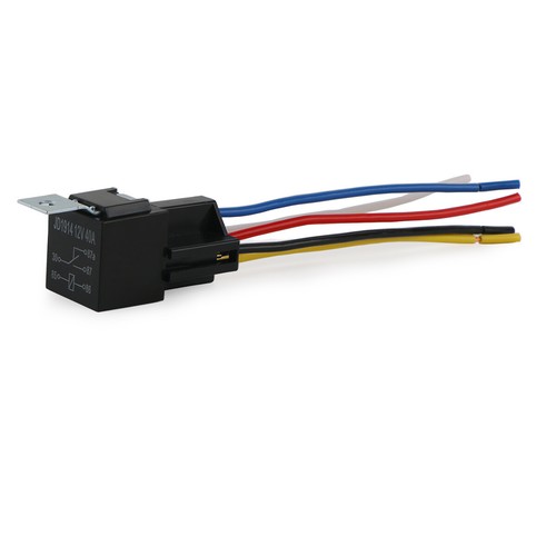 1-5Pack Automotive Relay 5 Pin With Harness Socket Set DC 12V 30/40 Amp SPDT - Picture 17 of 34