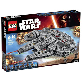 New in box Lego Star Wars Millennium Falcon.  75105.  RETIRED.