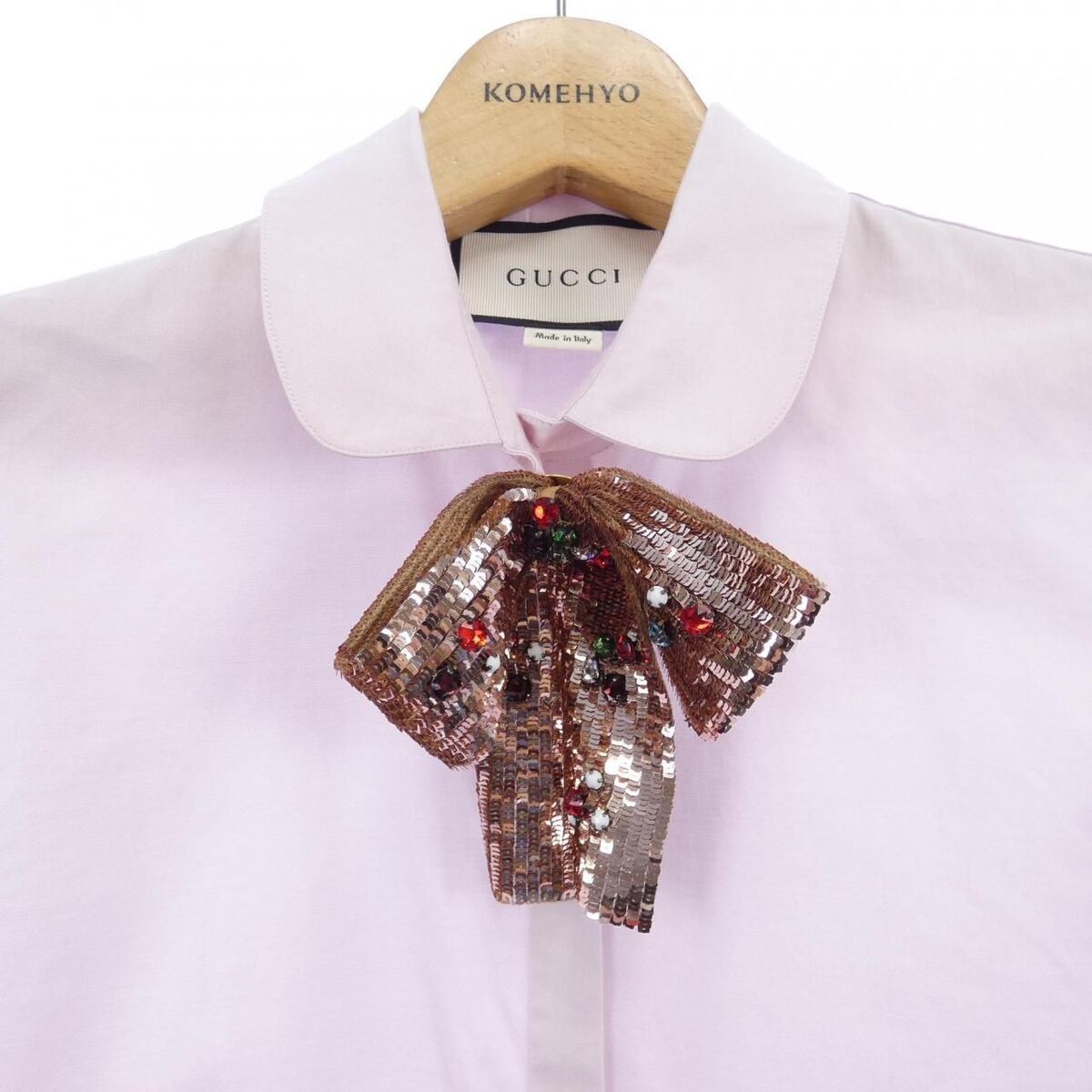 Gucci Pink Sheer Feeling Womens Shirt Authentic from Japan Gucci Pink Sheer Feeling Womens Shirt Authentic from Japan
