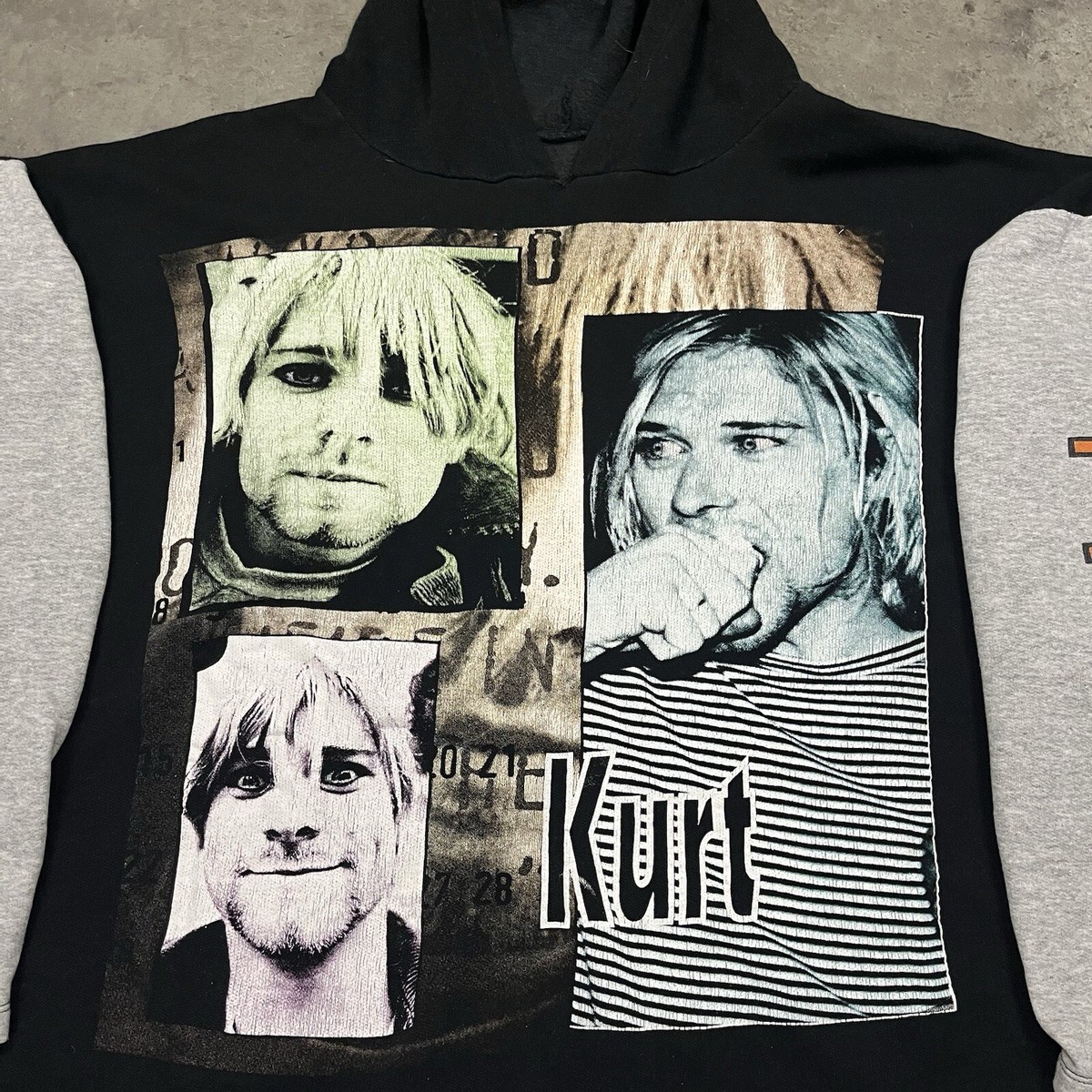 Vintage 90s Kurt Cobain Nirvana Bootleg Hoodie Sweatshirt Vintage 90s Kurt Cobain Nirvana Bootleg Hoodie Sweatshirt