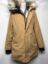 Golden By Tna Haven Parka Golden Tan women's Premium Goose Down Jacket Coat Sz M