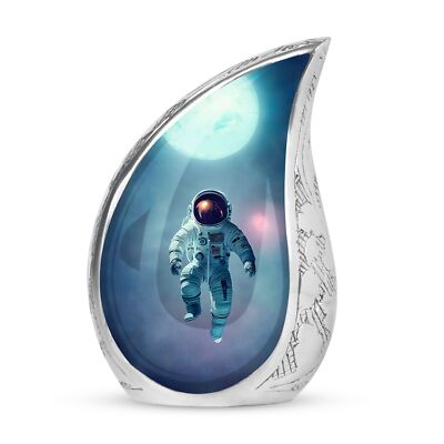 Mini Astronaut Space Urns - Small Decorative Urns - Cremation Urns For Burial