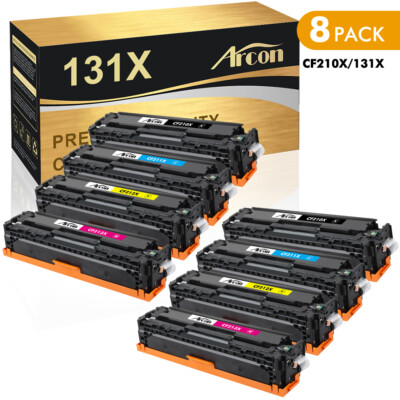 8 Toner CF210A CF211A CF212A CF213A 131A For HP Color LaserJet Pro 200 MFP M276n